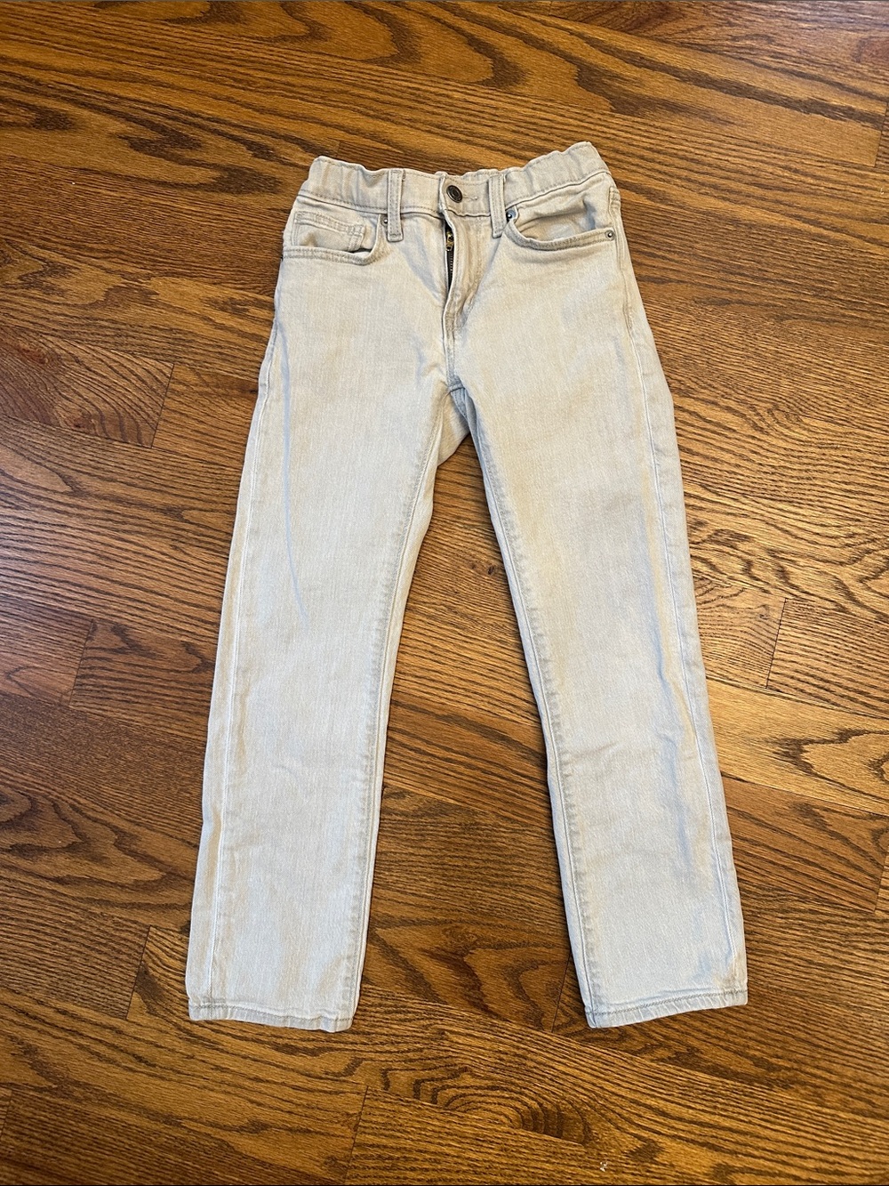GUC Old Navy Grey Kids Slim Jeans; 8